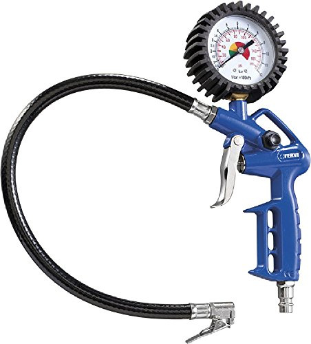 Fervi Pistole Aufblasen Reifen mit Manometer w021pg