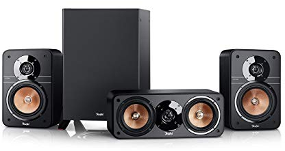 Teufel Ultima 40/20 2.0>5.1 Ausbau-Set Surround Regallautsprecher Subwoofer Lautsprecher Speaker Schwarz