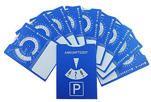 3er Pack RNK 3118 Auto- und Fahrtenbücher Parkscheibe 11 x 15 cm Karton