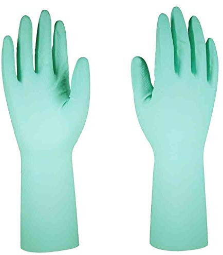 Sänger 110-13 Sensitiv HH - Guantes de nitrilo (1 par), color verde