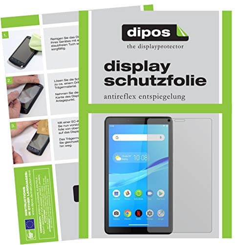 dipos I 2x Schutzfolie matt kompatibel mit Lenovo Tab M7 (TB-7305 + TB-7306) Folie Displayschutzfolie