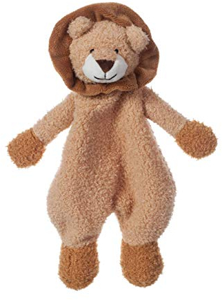 Apricot Lamb - Schmusetuch Baby Schnuffeltuch mit Löwe-Köpfchen Schmusetuch Plüsch Komfort Kuscheltier für Neugeborene Babys - weich & waschbar 25cm