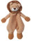Apricot Lamb - Schmusetuch Baby Schnuffeltuch mit Löwe-Köpfchen Schmusetuch Plüsch Komfort Kuscheltier für Neugeborene Babys - weich & waschbar 25cm