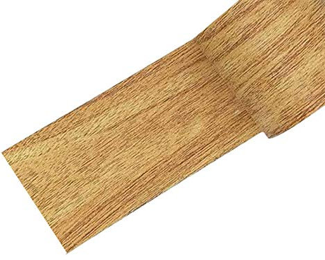 Nastro adesivo per riparazione di grano del legno, 2,2 in x 15 m, effetto legno, per riparazione di pavimenti laminati e graffi