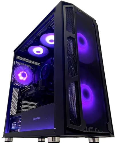 ginger6 G6 Gaming PC ZEF21R-8PX - AMD Ryzen 7 5700x, Nvidia RTX 4060 Ti 16GB Graphics, 2TB M.2 SSD, 3TB HDD, 64GB DDR4, WiFi, Win 11 Home