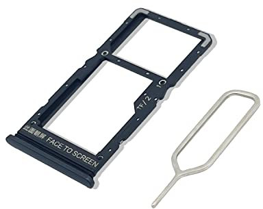 Eonpam Tarjeta SIM Bandeja para (Xiaomi Poco X3/X3 Pro) Calidad Original Reemplazo Ranura Tarjeta SD Bandeja con Pin Tarjeta SIM(Gris)