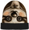 YOUJUNER Beanie-Mütze süßes Faultier Winter Mütze für Herren und Damen, Warme Beanie Knit Cuffed Weiche Cuffed Hat Unisex-Mütze Watch Thermo Strickmütze Laufmützen Sportmütze