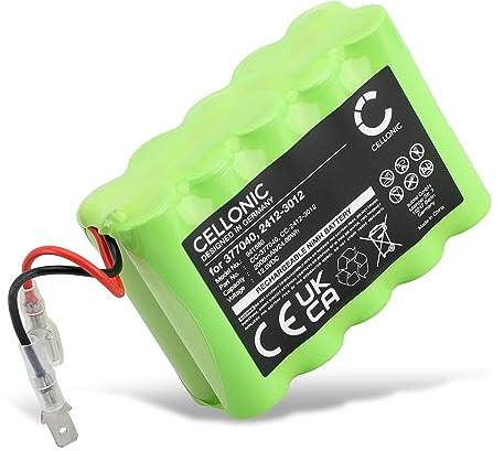 CELLONIC Akku kompatibel mit Roto DS1000, DS1000S, G1 RT1, RT1-SF, 377040 | 2000mAh, 12V, NiMH für Roto RotoMatic DS1000, DS1000S, RT1, RT2 SF, G1, 2412-3012, PA000570