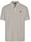 Polo Norway Uomo a Manica Corta, Colletto giricollo con righino in Contrasto, 100% Cotone