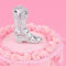 xo, Fetti Disco Ball and Cowgirl Boot Cake Topper - 5 pieces | Disco Bachelorette, Rodeo Birthday Party, Space Cowboy Supplies, 70s Groovy Cake Decoration, Western Baby Shower Cupcake Decor