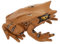 NESTINGHO Froschmodell Simulierte Frösche Verzierungen Kleine Frösche Modell Frösche Figur Dekorfrösche Kodnitive Froschspielzeuge Dekorative Frösche Figuren Kinder Frösche