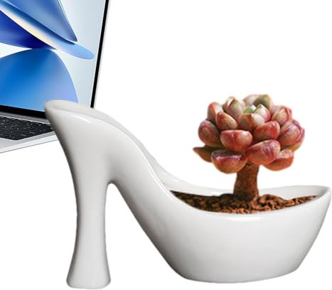 Gkumgwo Vaso per piante grasse, vaso da fiori per piante grasse, design artistico astratto, fioriera da tavolo, decorazione per davanzali, mensole, balconi, tavoli, giardini