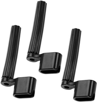 LALADEFIEE 3stücke Gitarren Saitenwickler Praktischer Manuelle Kurbel Für Gitarre Ukulele Bass Kompaktes Design Für Anfänger Und Profis Hochwertiges Instrumentenzubehör