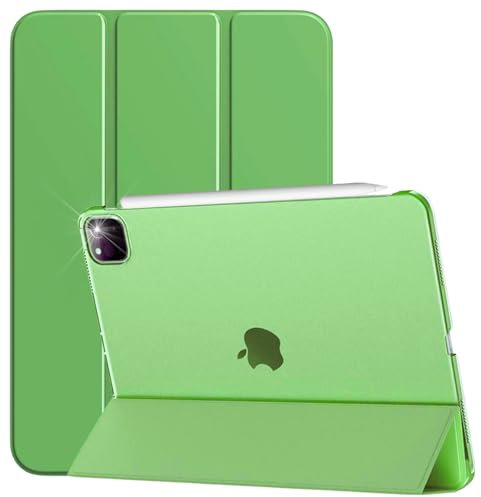 Étui Smart Cover pour Apple iPad Pro 11 (2021/2020/2018) Génération Smart Cover - Support Pencil - Numéro de modèle : A2301/A2377/A2459/A2460/A2068/A2228/A2230/A2231/A1934/A1979/A1979/ A1980. A2013