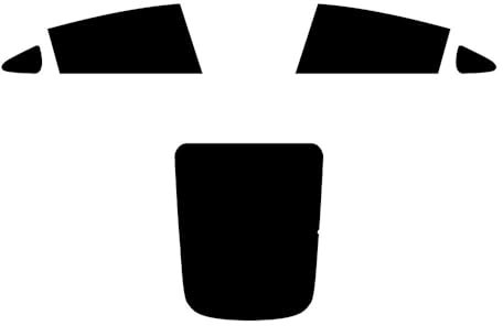 EasyFit Static Removable Pre Cut Window Tint for Tesla Model 3-2017 and newer - Rear Windows 20% Dark Smoke