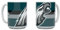 Philadelphia Eagles NFL Tasse Becher Kaffeetasse Mug ** Triple Logo ** 450 ml