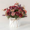AUSHOPLAH Kunstblumen, Kunstblumen Wie Echt, KüNstliche Blumen In Vase, Desktop Kleine BlumentöPfe, Hochzeit Deko Blumen E18 (A Rot)
