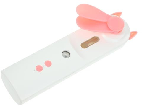 SHINEOFI Mini Ventilateur Portable Rose Avec Brumisateur Rechargeable Usb Ventilateur Personnel Pour Voyage