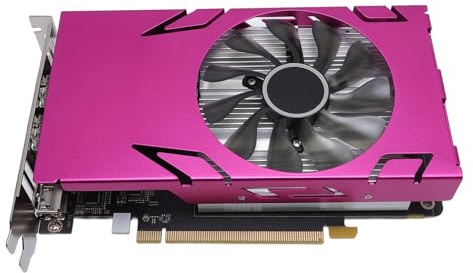 R7 350 2G Multiple Displays Graphics Card, GDDR5 128bit 4500MHz HDMI Computerkarte GPU PCI-Express mit 6 Port für Aktientradking, Video-Wand