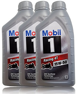 Mobil 1 Racing 4T 15W-50 3x1 Liter