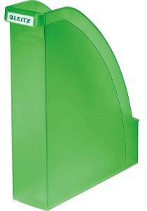 Leitz 6 x Stehsammler Plus A4 Polystyrol grün frost