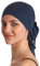 Deresina Headwear Unisex Extra grobes Bambus Bandana, Multifunktionale Kopfbedeckung, Bambus Chemo Kopftuch, weich dreieckiges Bandanas (Denim)