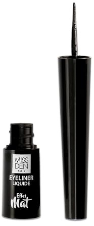 MISS DEN Präzisions-Eyeliner, Schwarz, 2 g
