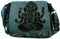 GURU SHOP Schultertasche, Hippie Tasche, Goa Tasche - Grau, Unisex - Erwachsene, Baumwolle, 23x28x12 cm