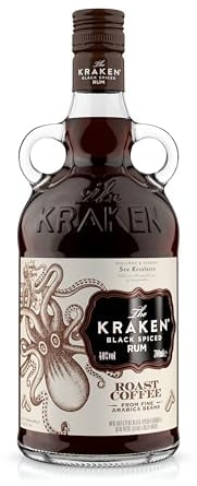 Kraken Black Spiced Rum Roast Coffee 70 cl, Package May Vary