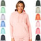 Light & Shade LSLSWT005 Top in Felpa con Cappuccio Super Soft Touch Loungewear da Donna, Rose, M