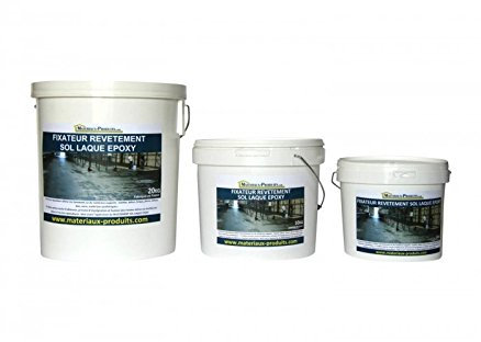 MATPRO - Fixateur Primaire Revêtement Sol Laque Époxy - Idéal pour Durcir les Supports Poreux & Friables - Facile d'Application - Finition Transparente - 10Kg