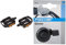 FISCHER Fahrradpedale MTB aus Alu, Pedale MTB, Mountainbike, Reflektoren & Mini Fahrradglocke, schwarz, One Size