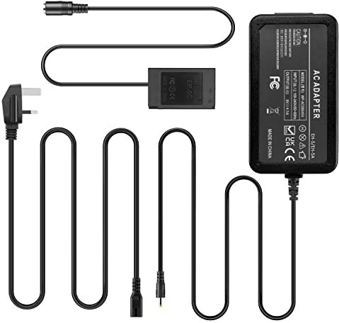 Raeisusp EH-5/EH-5A AC Adapter EP-5C DC Coupler EN-EL20 Dummy Battery for Nikon 1 J1, J2, S1, J3, Coolpix A, AW1, V3, DL24-500, CoolPix P1000, P950 Cameras