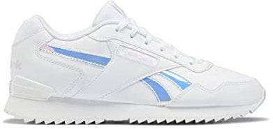 Reebok Femme Glide Ripple Clip Basket, Chaussures Blanches Blanc Pixel Rose, 41 EU