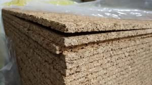 ITALFROM Panneau en liège naturel pour isolation thermique/acoustique-100 x 50 x 1 cm