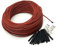 SPORTARC Cable de calefacción por suelo radiante, cable de calefacción por suelo radiante infrarrojo de fibra de carbono de 12K 33ohm/m para piso cálido