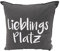 CB Home & Style Outdoor Garten Kissen Wasserabweisend Wasserfest 45 x 45 cm mit Füllung (LieblingsplatzAnthrazit)