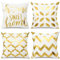 JOTOM Weich Kissenbezug Winter Warm Kissenbezug Einfache Druck Sofa Hause Dekorative Kunst Mode Deko Kissen Bezug 45x 45 cm 4er Set (Home)