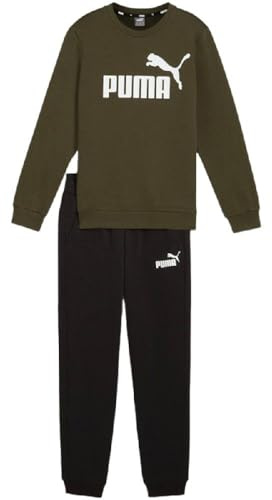 PUMA Jungen Sweat Suit Youth Boys Fleece Athletic Tracksuit Set Winter-Trainingsanzug-Set