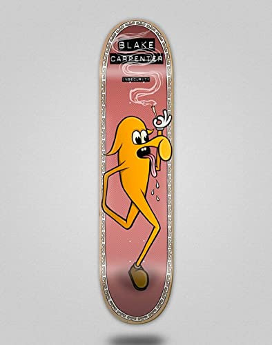Toy Machine Monopatin Skateboard Deck Carpenter Insecurity 8.25