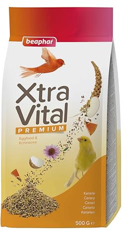BEAPHAR - XtraVital Großsittich - All-in-One Premium Nahrung Für Großsittiche - 500 g