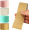 ZYOOO 8 Rollen KreppPapier Streamer,25m hängende Kreppband Seidenpapier für Hochzeit,Verlobung,Bachelorette Party,Geburtstag,Braut/Baby Dusche,Jubiläum Party Dekorationen (Rosa, Beige, Grün, Gold)