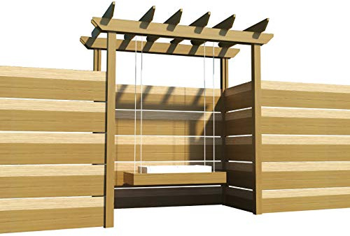 The Best DIY Plans Store DIY Pergola Swing Plans - Build Your Own Classic Wooden Outdoor Swinging Arbor