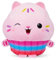Schmidt Spiele 42800 Gabby's Dollhouse, Cakey-Expression, Pink Cakey, 25 cm Plüschfigur - Amazon Exklusive
