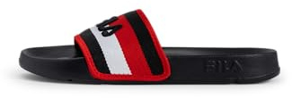 FILA Herren Morro Bay Stripes Slipper Slide Sandal, Black, 42 EU