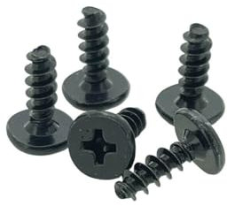 M3 x 10mm Flat Head TV Stands Bracket Mounting Screws for Bush Hitachi JVC (Pack of 20)