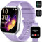 QCOQ Smartwatch Uomo Donna, 1.96 Orologio Fitness con Effettua o Risposta Chiamate, 110+ Sportive Smart Watch, Contapassi/Cronometro/Cardiofrequenzimetro, Impermeabil IP68 Smart Watch per Android/iOS