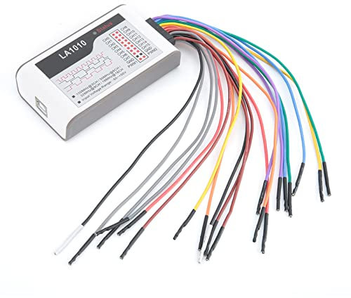 Analyseur Logique, Analyseurs Logiques Analyseur Logique Numérique 100M Taux D'échantillonnage 16 Canaux Seuil Réglable Oscilloscope de Sortie PWM