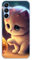Sunrive Hülle Kompatibel mit Samsung Galaxy A16 5G Silikon,Transparent Handyhülle Schutzhülle Etui Karikatur Muster Weiches TPU Silikon Case (Katze, Ball) MEHRWEG