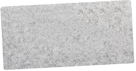 COHEALI Felt Mouse Pad Computer Desk Mouse Pad for Laptop Desk Blotter Felt Desk Pad Household Mouse Pad Desktop Keyboard Mat Full Desk Pad Laptop Mouse Pad Desk Mouse Pad Mouse Mat Grey
